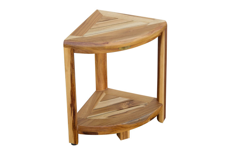 Best teak outlet corner shower bench